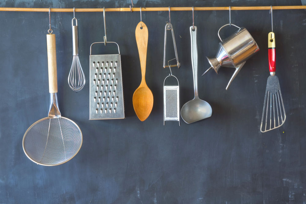 Vintage kitchen utensils,