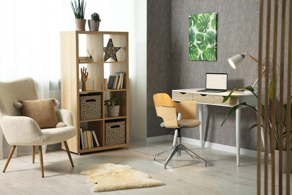 How to Create a Stylish and Functional Home Office in a Compact Studio